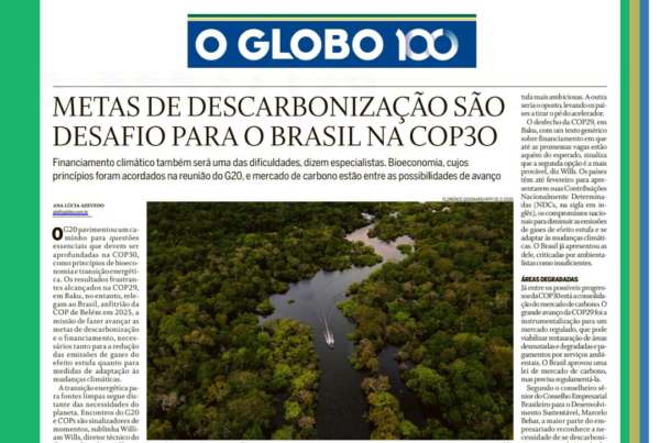O Globo _caderno especial COP29